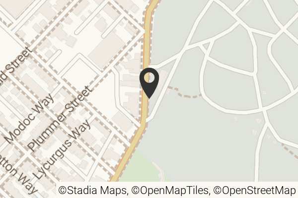 Map with location marker