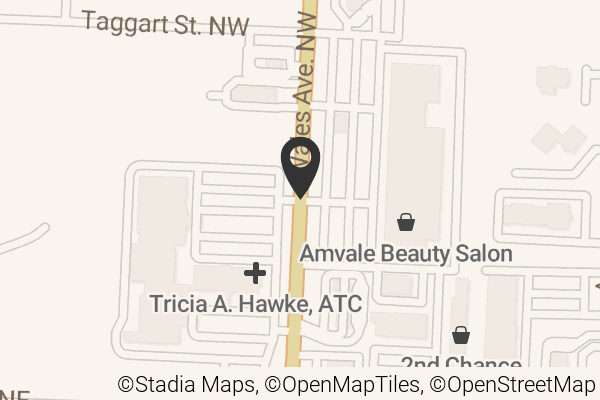 Map with location marker