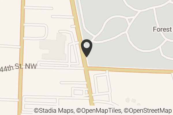 Map with location marker