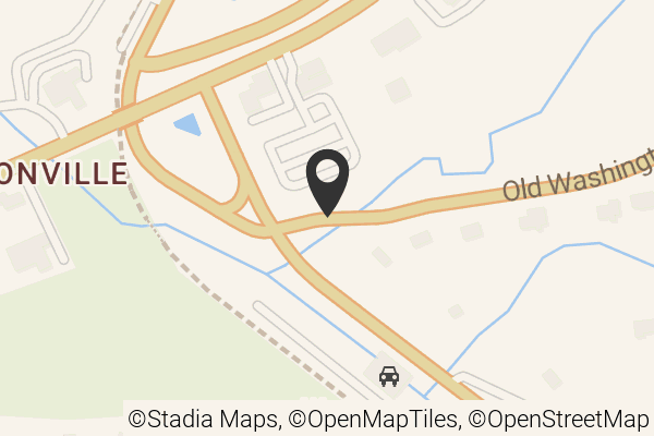 Map with location marker