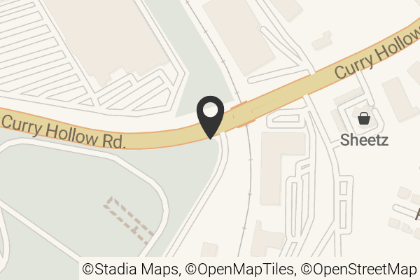 Map with location marker