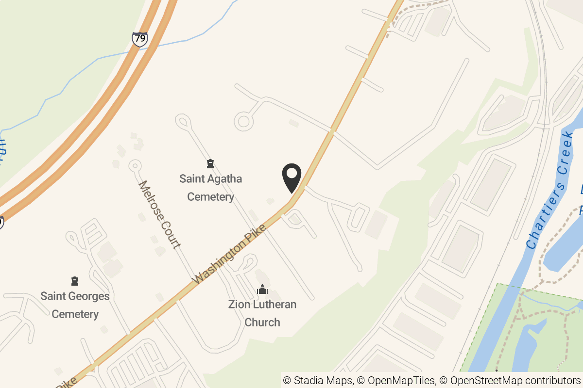 Map with location marker