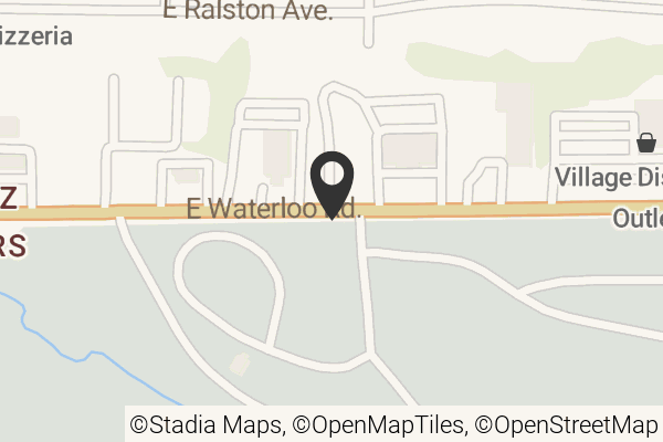 Map with location marker