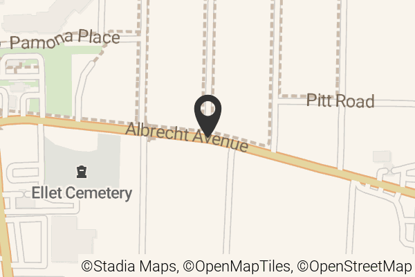 Map with location marker