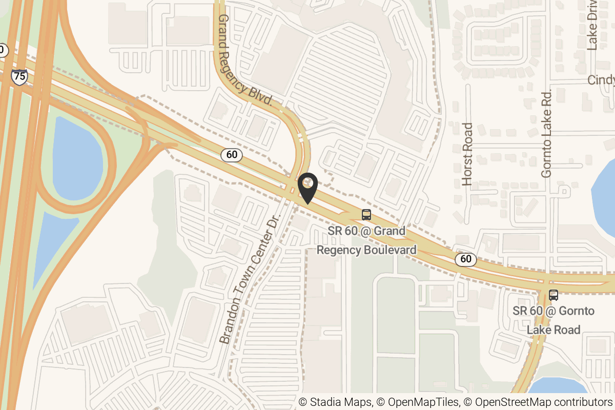 Map with location marker