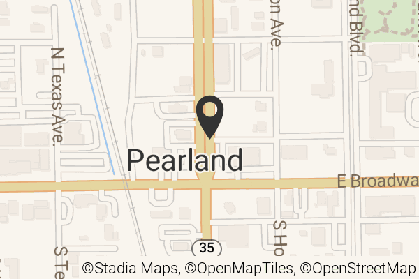 Map with location marker