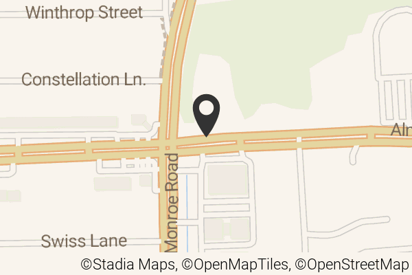 Map with location marker