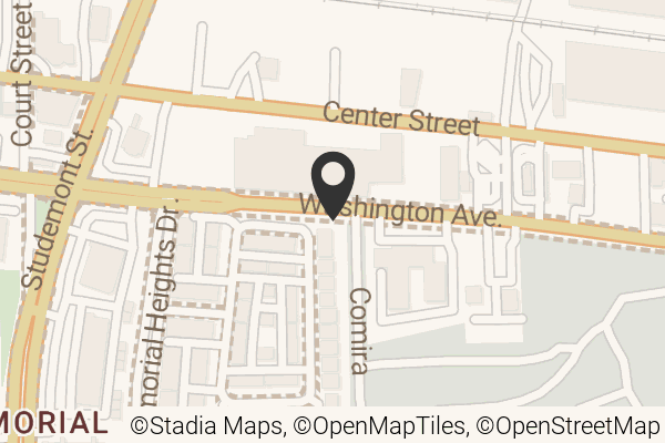 Map with location marker