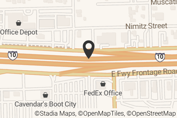 Map with location marker