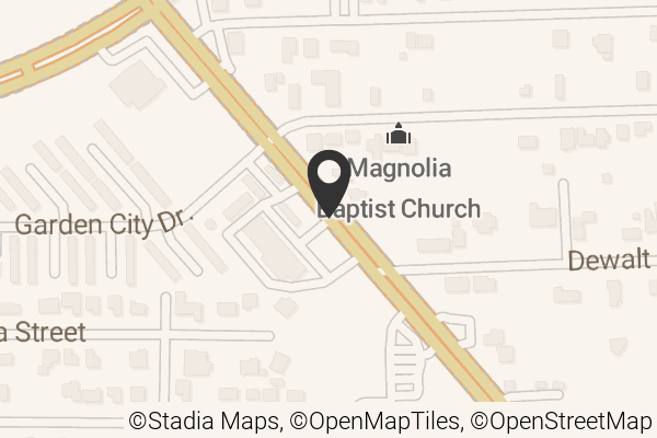 Map with location marker