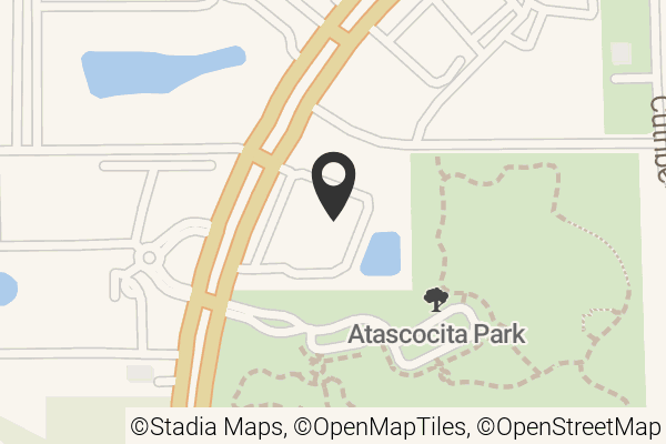 Map with location marker