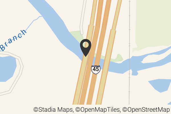 Map with location marker