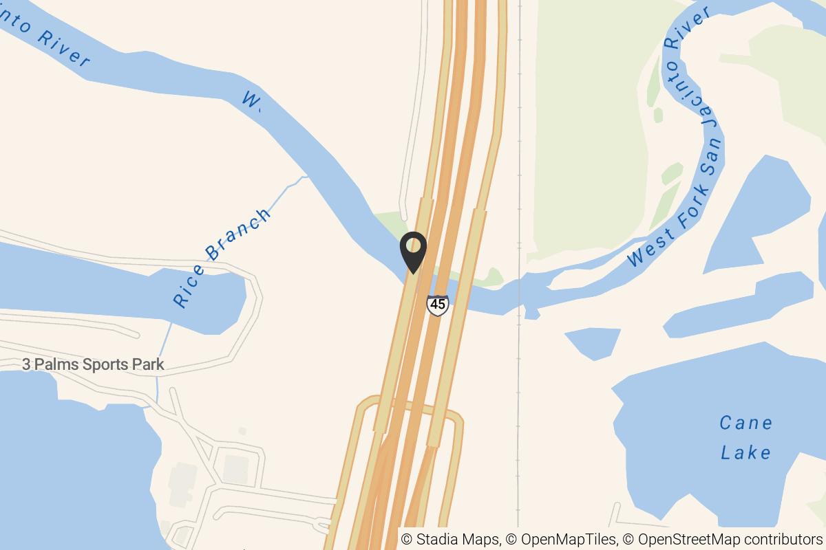 Map with location marker