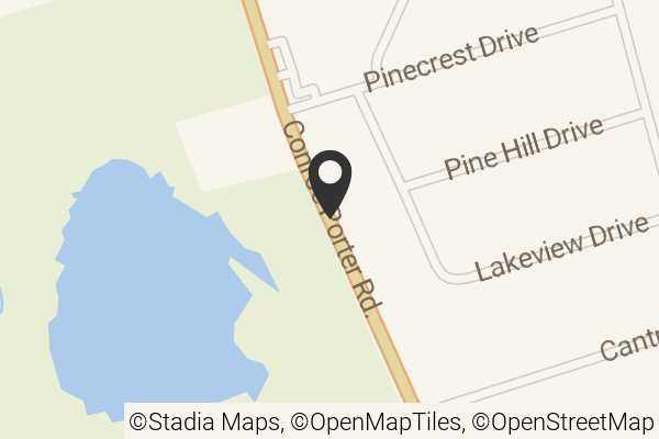 Map with location marker