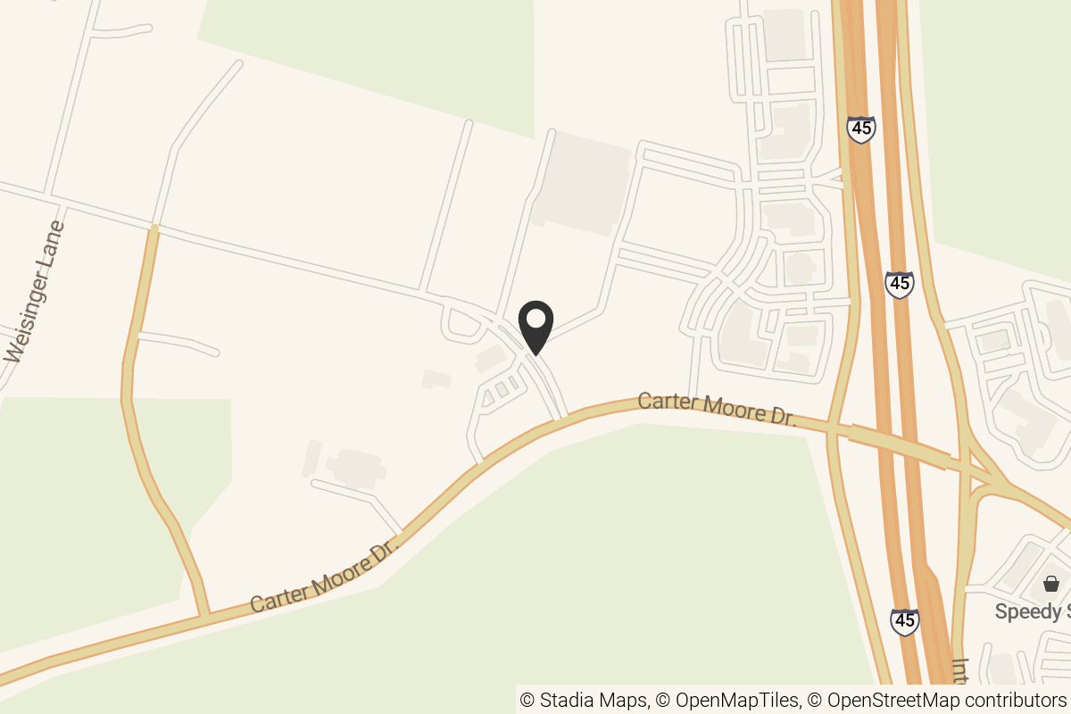 Map with location marker