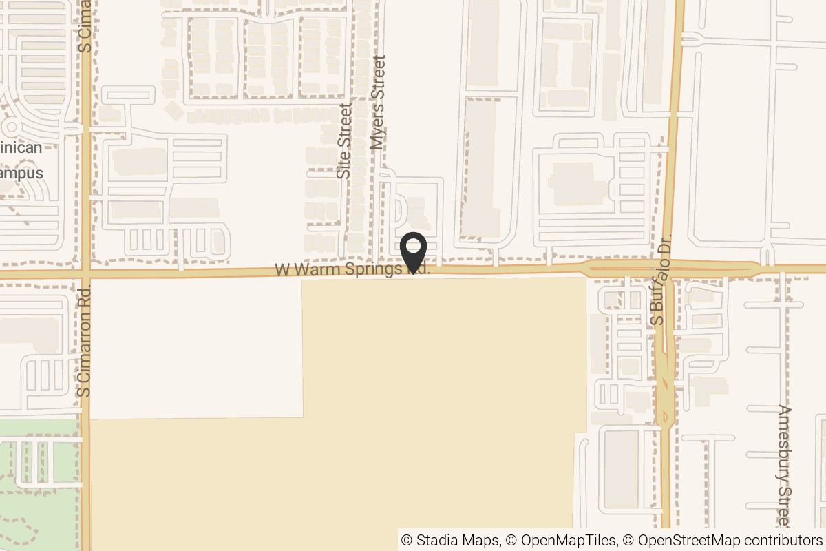 Map with location marker