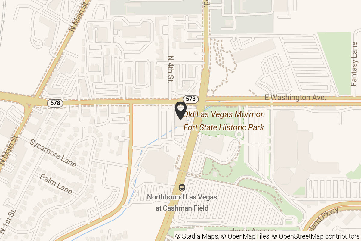 Map with location marker