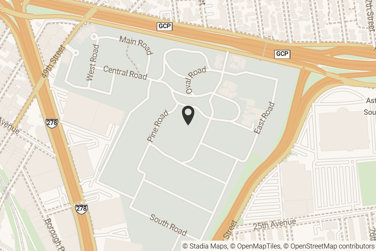 Map with location marker