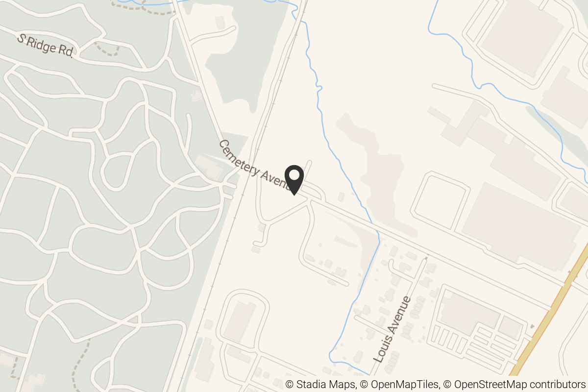 Map with location marker