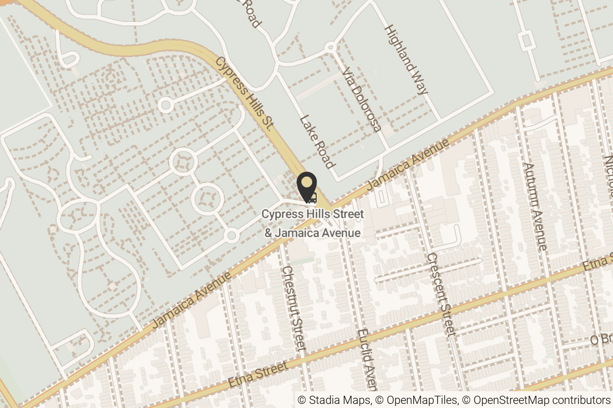 Map with location marker