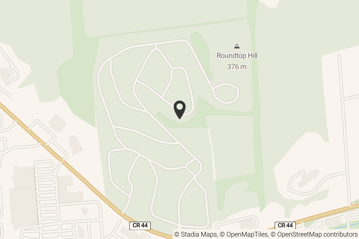 Map with location marker