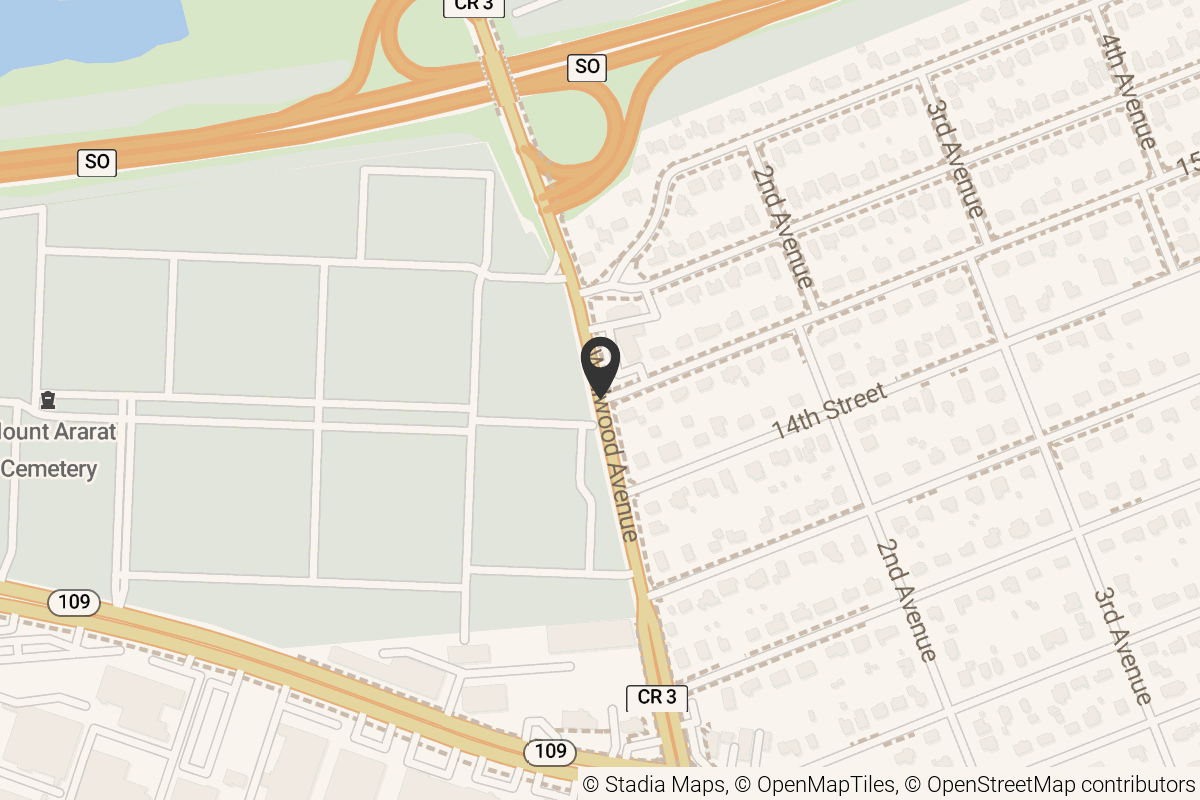 Map with location marker