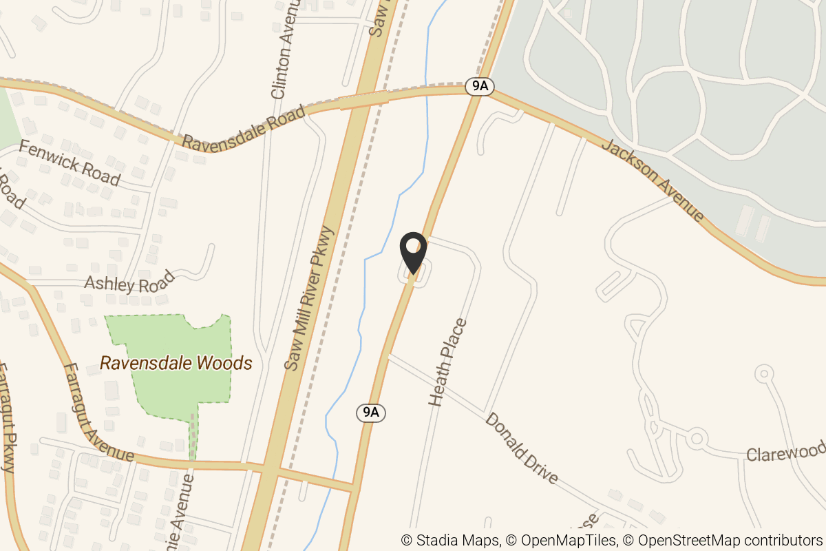 Map with location marker