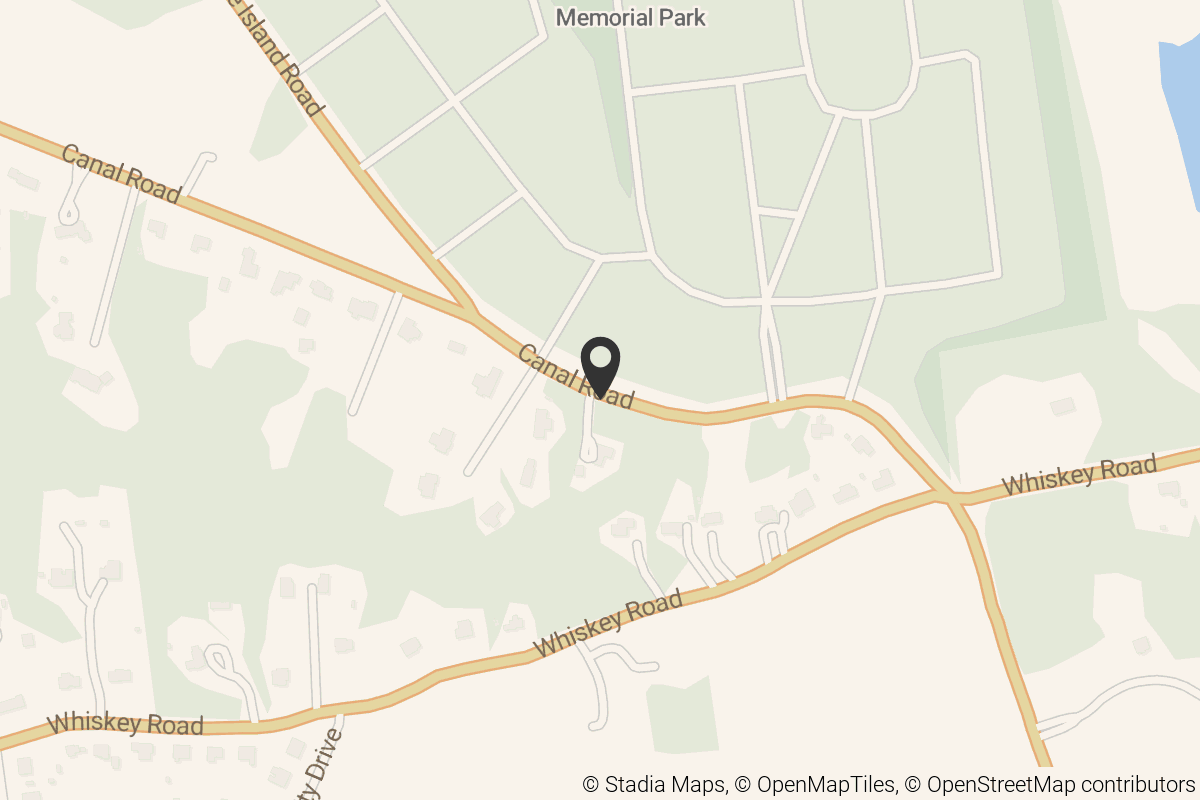 Map with location marker