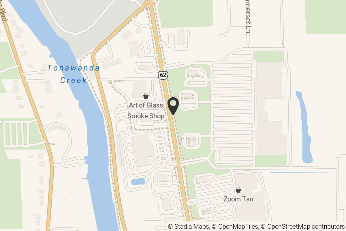 Map with location marker