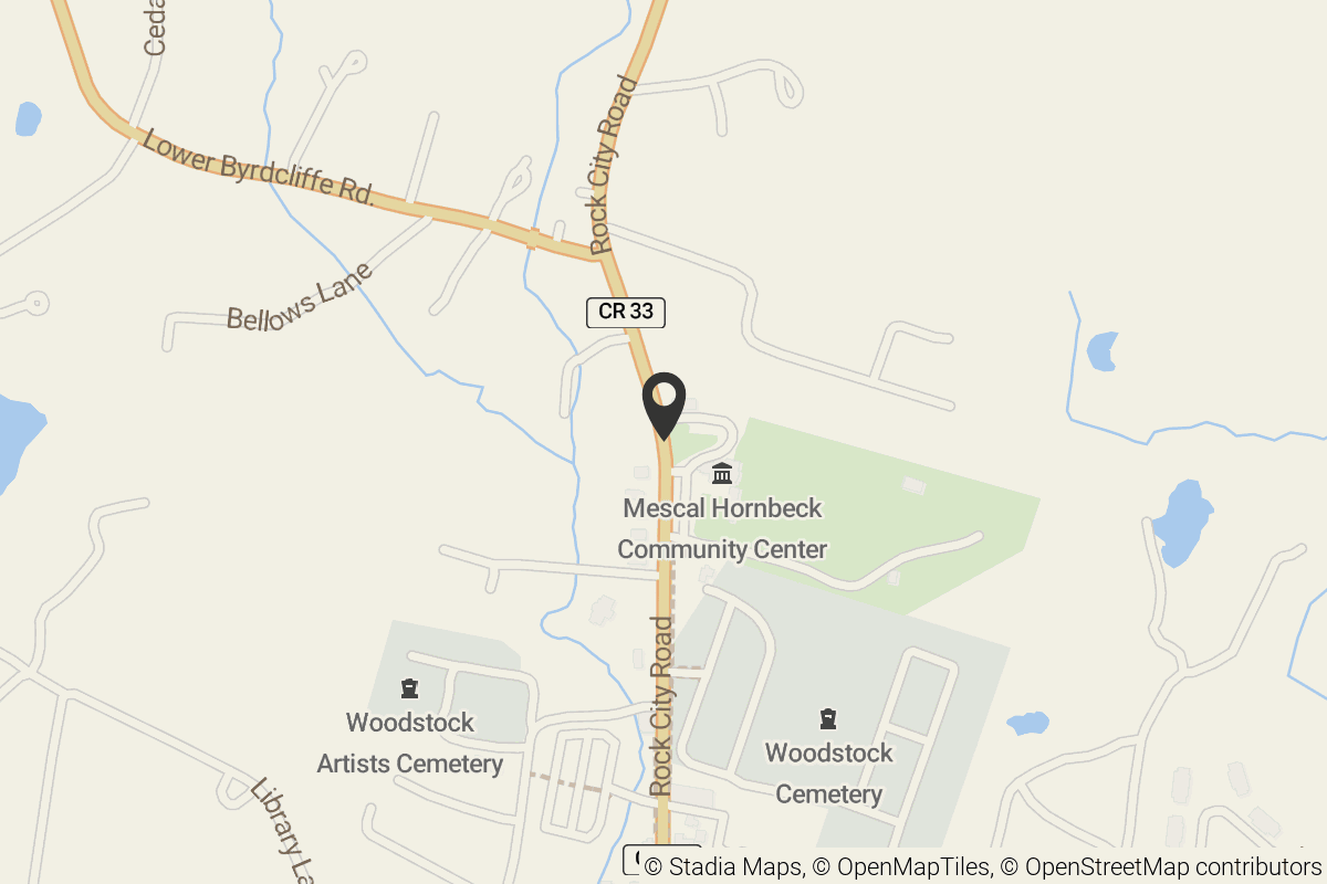 Map with location marker