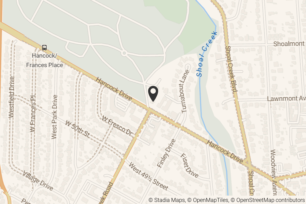 Map with location marker