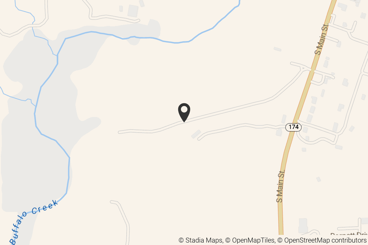 Map with location marker