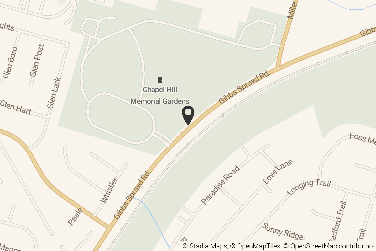 Map with location marker