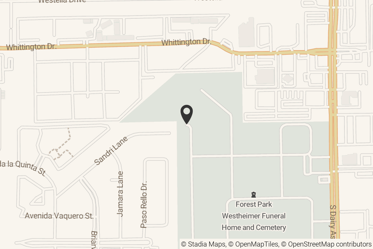 Map with location marker