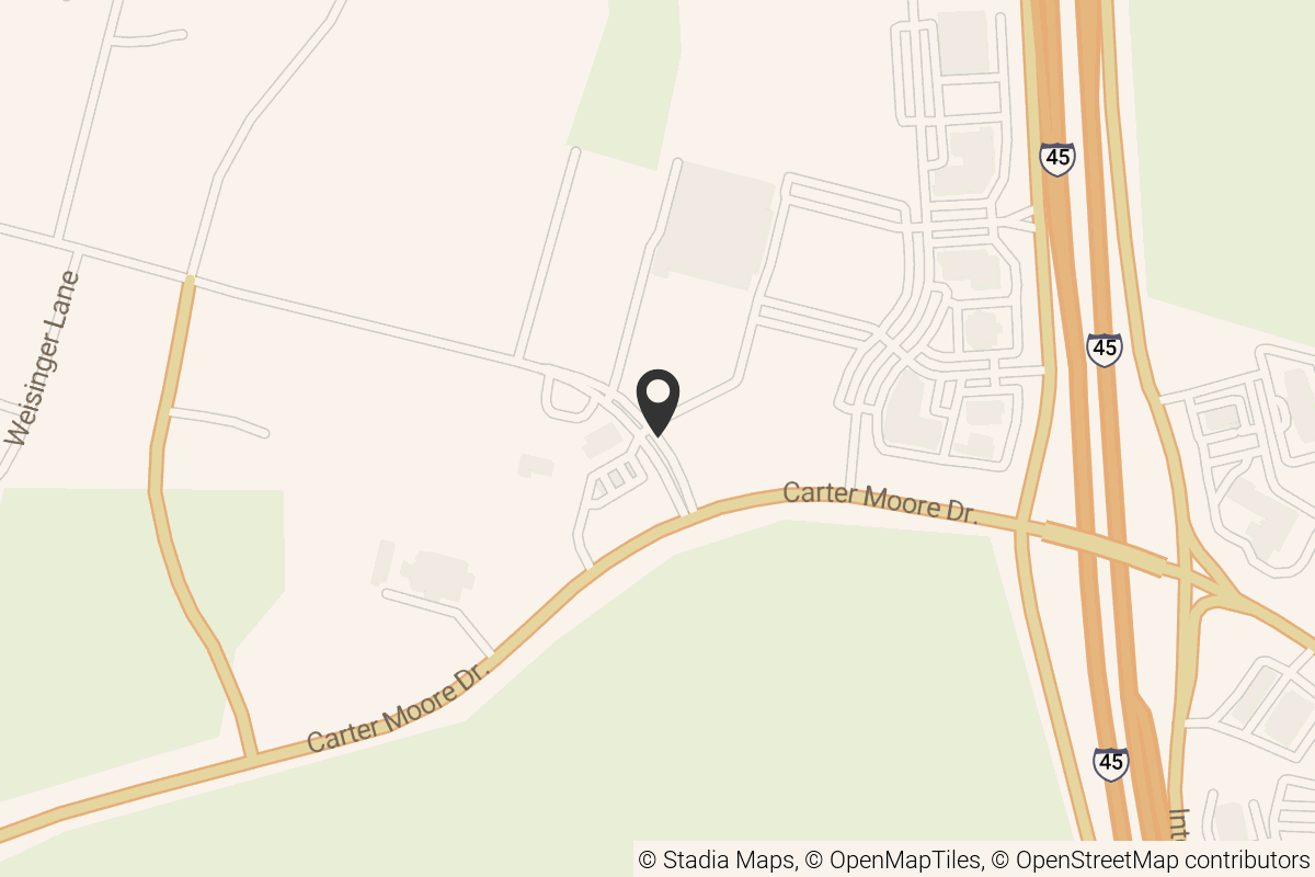 Map with location marker