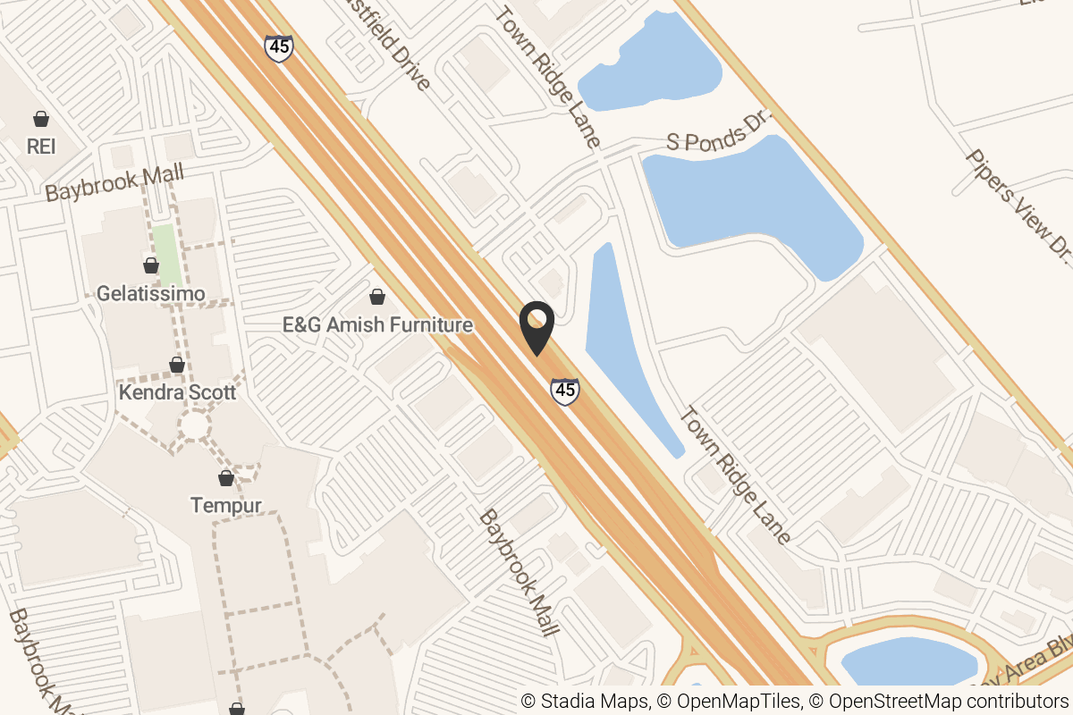 Map with location marker