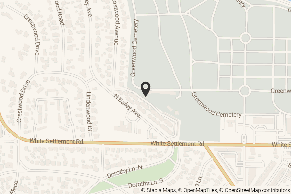 Map with location marker