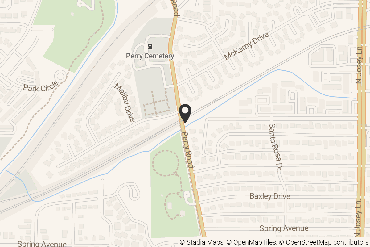 Map with location marker