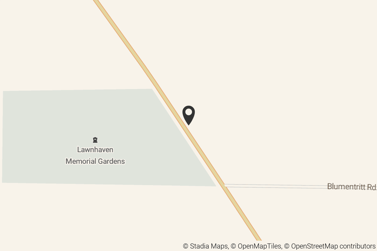 Map with location marker