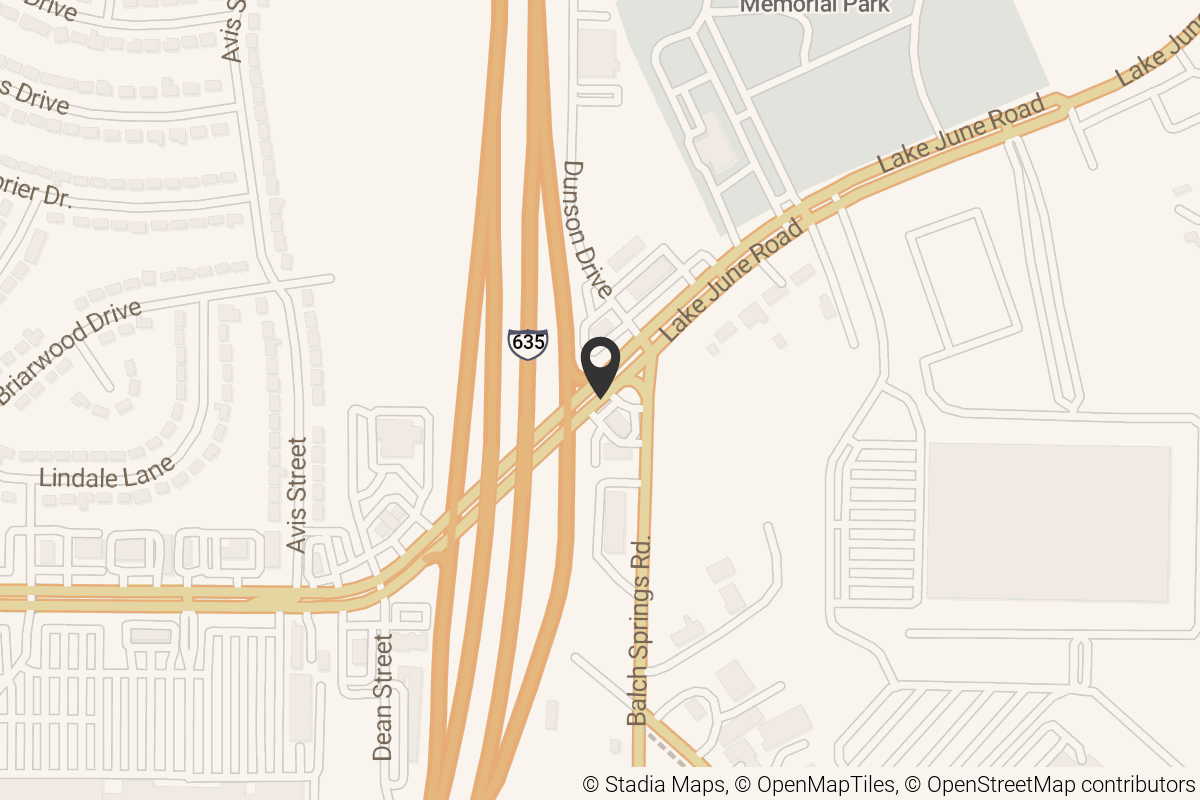 Map with location marker