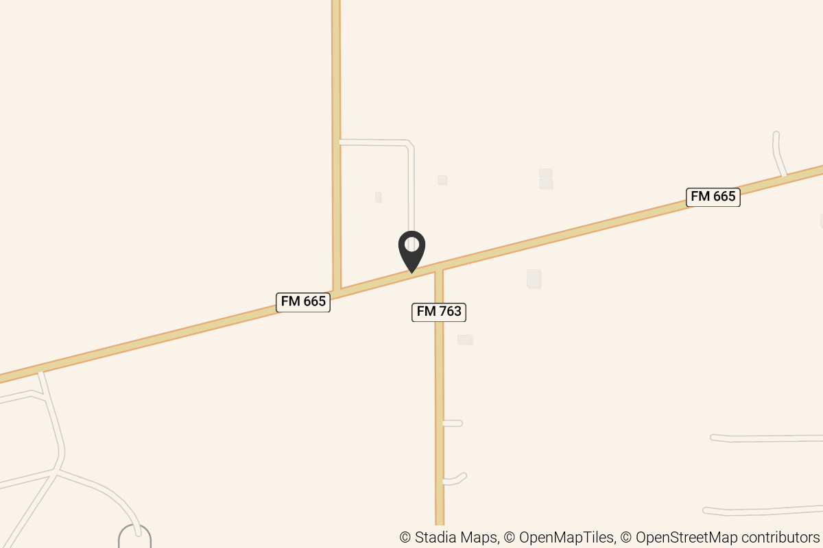 Map with location marker