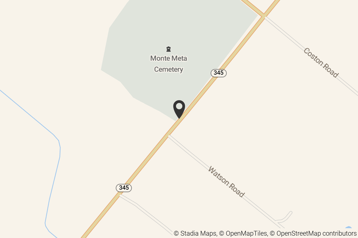 Map with location marker