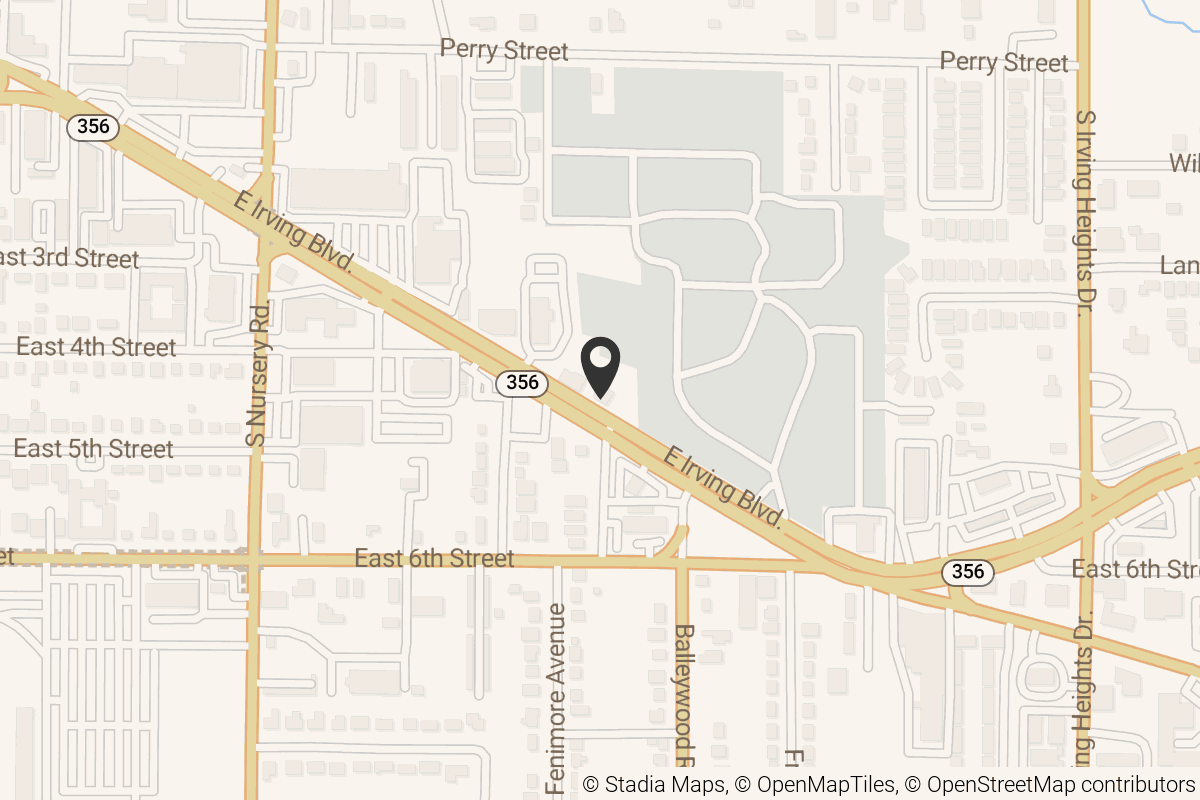 Map with location marker