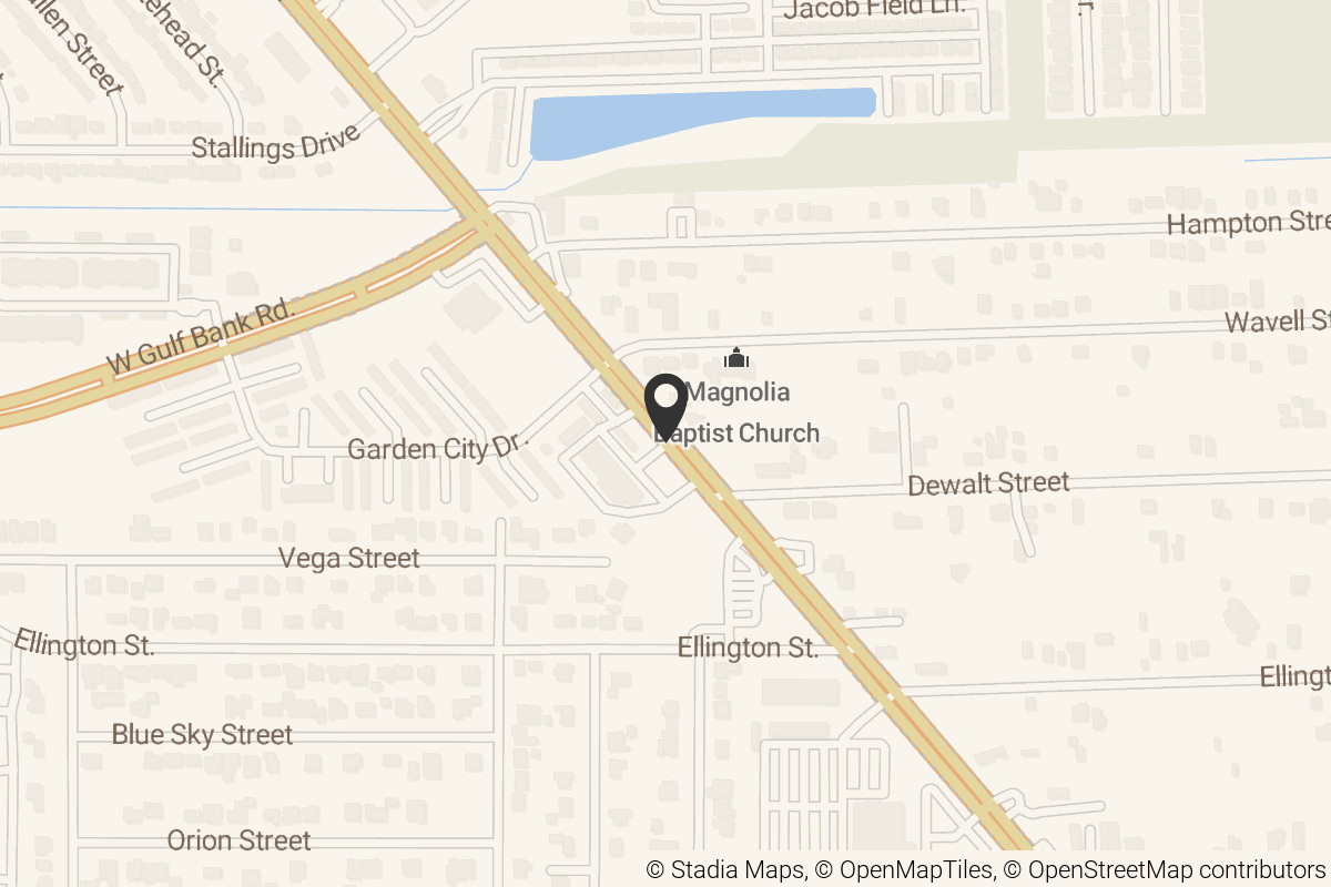 Map with location marker