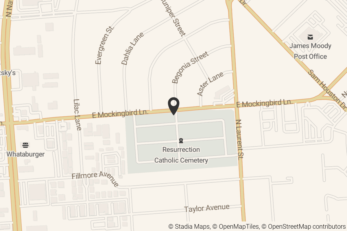 Map with location marker