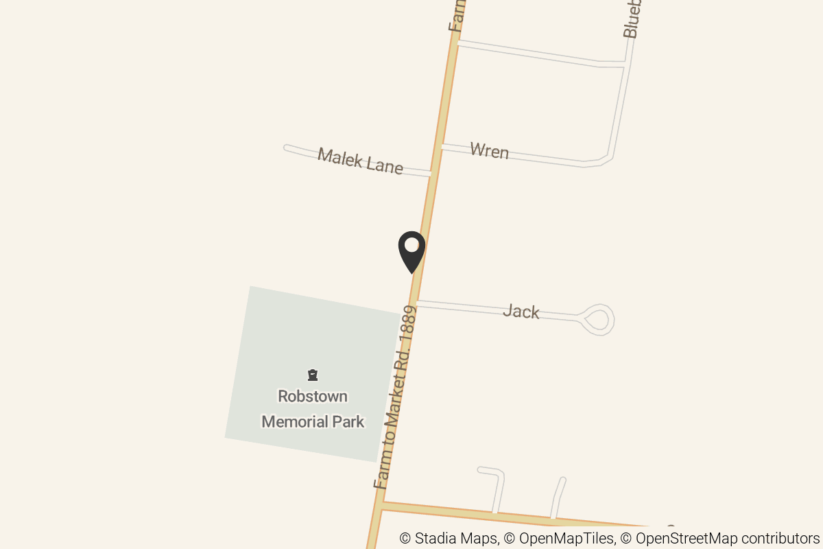 Map with location marker