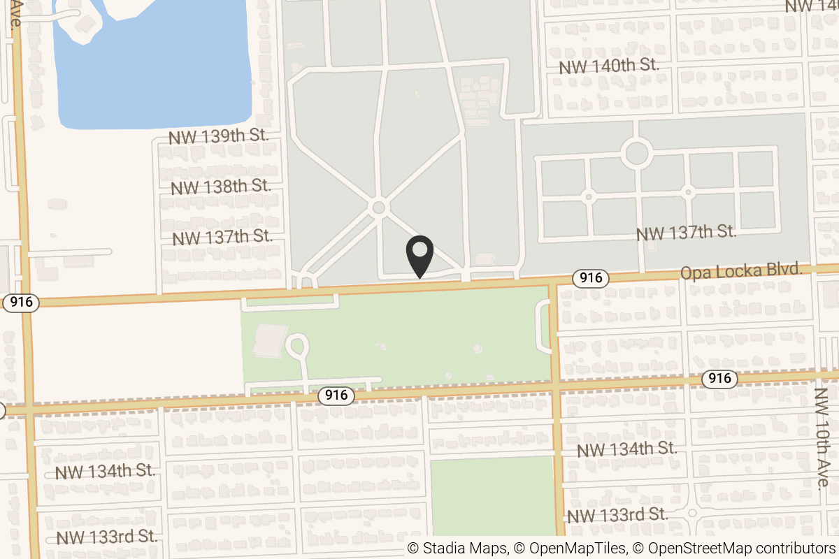 Map with location marker