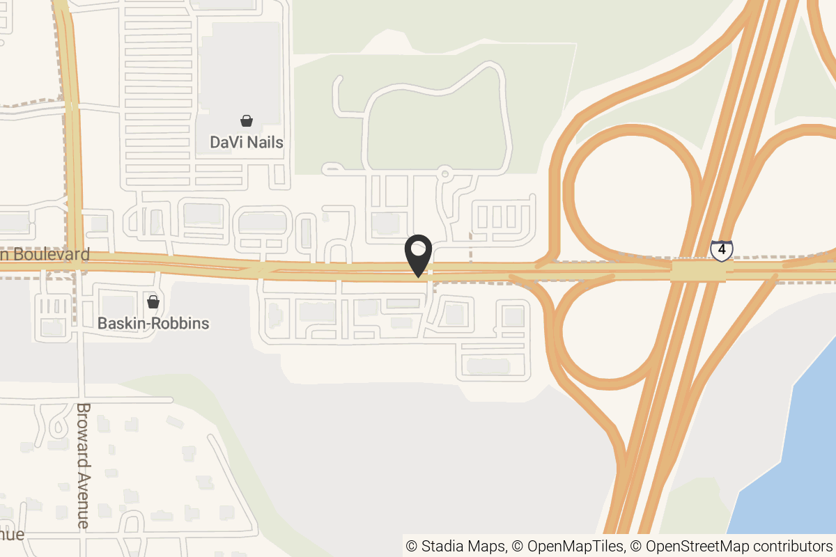 Map with location marker