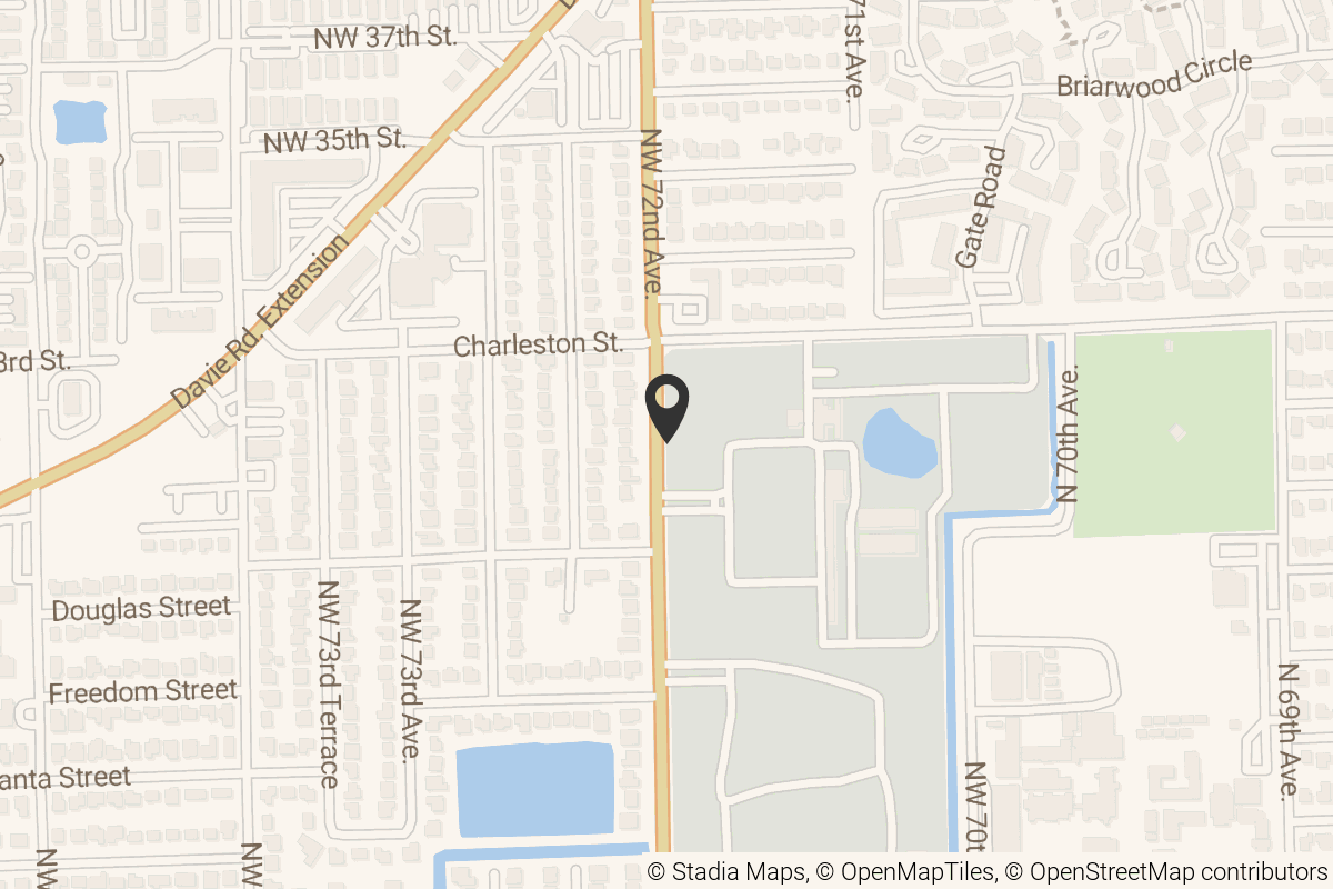 Map with location marker