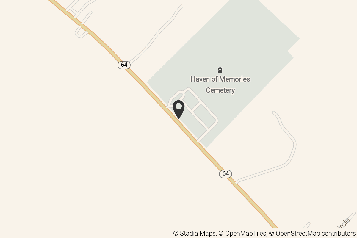 Map with location marker